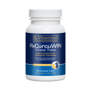Rx Vitamins RXCurcuWIN Immune Support for Dogs & Cats (90 chewtabs) - Dog & Cat Supplements & Vitamins 1