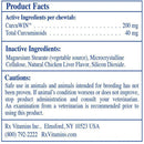 Rx Vitamins RXCurcuWIN (90 chewable tablets)