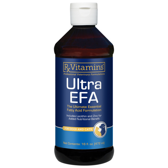 Rx Vitamins Ultra EFA Skin & Coat Supplement for Dogs and Cats - 16-oz - Dog & Cat Supplements & Vitamins 8