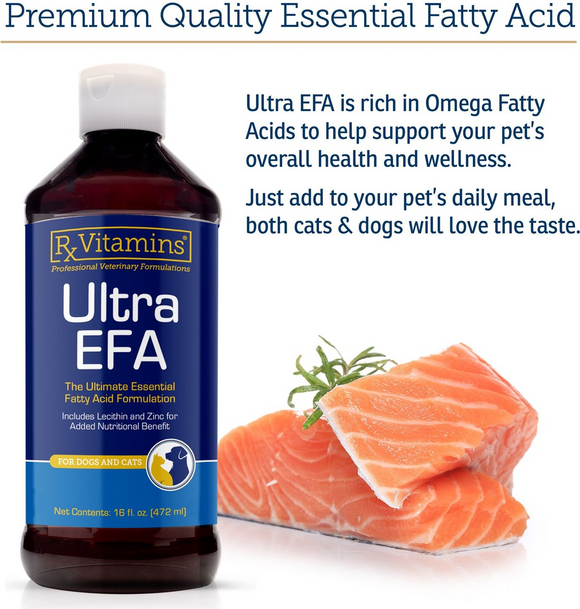 Rx Vitamins Ultra EFA Skin & Coat Supplement for Dogs and Cats - Dog & Cat Supplements & Vitamins 4