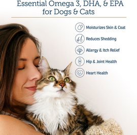 Rx Vitamins Ultra EFA Skin & Coat Supplement for Dogs and Cats - Dog & Cat Supplements & Vitamins 2