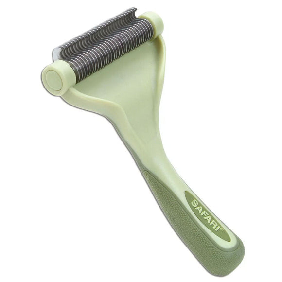 Safari by Coastal Shed Magic De-Shedding Tool for Dogs with Medium to Long Hair