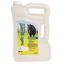 Safe-Guard Dewormer Suspension for Beef & Dairy Cattle - 1 Gallon - Cattle Wormer 1