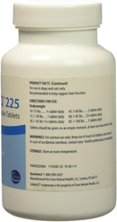 SAMeLQ S-Adenosyl-L Methionine 225 Chewable Tablets - Pet Vitamins & Supplements 3