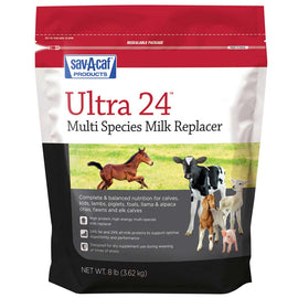 Sav-A-caf Ultra 24 Multi Species Milk Replacer 8-lb - Farm Animal Health Care & Wellness 1