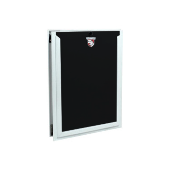 SB Standard Door Mount Pet Dog Door Dual Flap - Dog Gates Doors & Pens 4