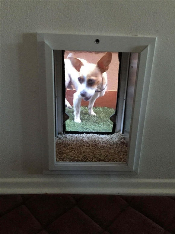 SB Standard Wall Mount Pet Dog Door - Dog Gates Doors & Pens 7