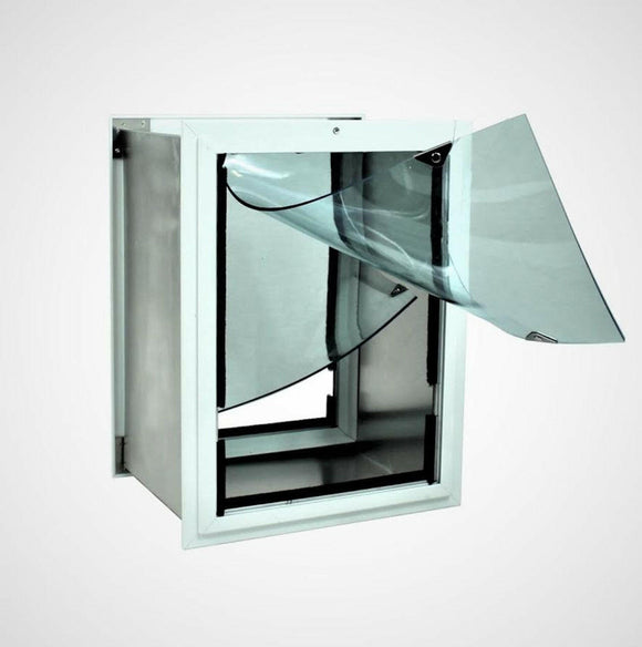 SB Standard Wall Mount Pet Dog Door - Dog Gates Doors & Pens 1