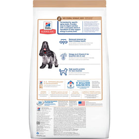 Hill's Science Diet Senior 7+ No Corn, Wheat or Soy Dry Dog Food, Chicken, 30 lb Bag