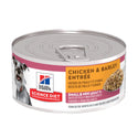 Hill's Science Diet Adult 7+ Small & Mini Canned Dog Food, Chicken & Barley Entrée, 5.8 oz, 24 Pack wet dog food