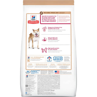 Hill's Science Diet Adult No Corn, Wheat or Soy Dry Dog Food, Chicken, 15 lb Bag