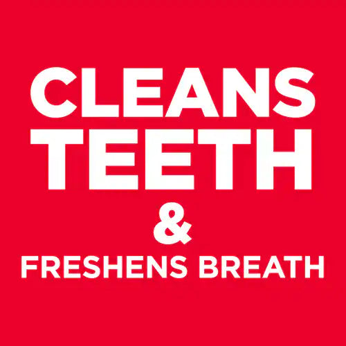 Cleans teeth