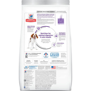 Hill's Science Diet Adult Sensitive Stomach & Skin Grain Free Dry Dog Food, Chicken & Potato Recipe, 24 lb Bag