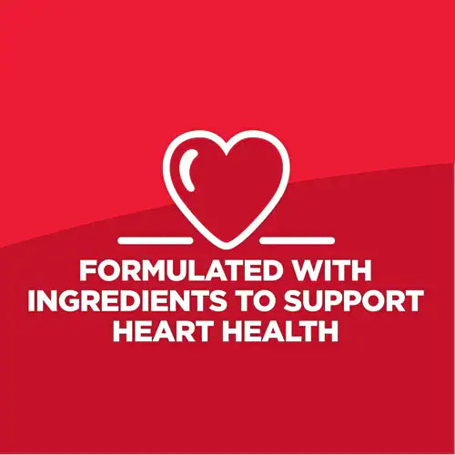 Formulated with ingredients to support heart health. 