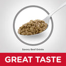 Hill's Science Diet Senior 7+ Canned Cat Food, Savory Beef Entrée (5.5 oz x 24 cans)-3