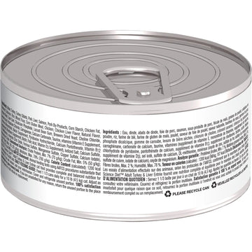 Hill's Science Diet Adult Canned Cat Food, Turkey & Liver Entrée, 5.5 oz, 24 Pack wet cat food