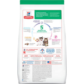 Hill's Science Diet Kitten Dry Cat Food, Chicken Recipe, 15.5 lb Bag