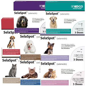 SelaSpot (selamectin) Topical Solution - Pet Flea & Tick Control