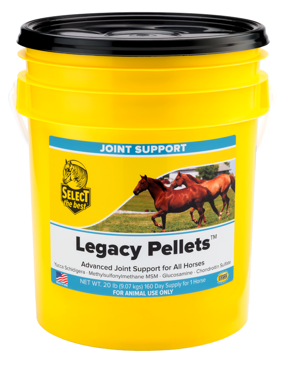 Select The Best Legacy Pellets Joint Support for Horses - 20-lb (160 day supply) - Horse Vitamins & Supplements 3