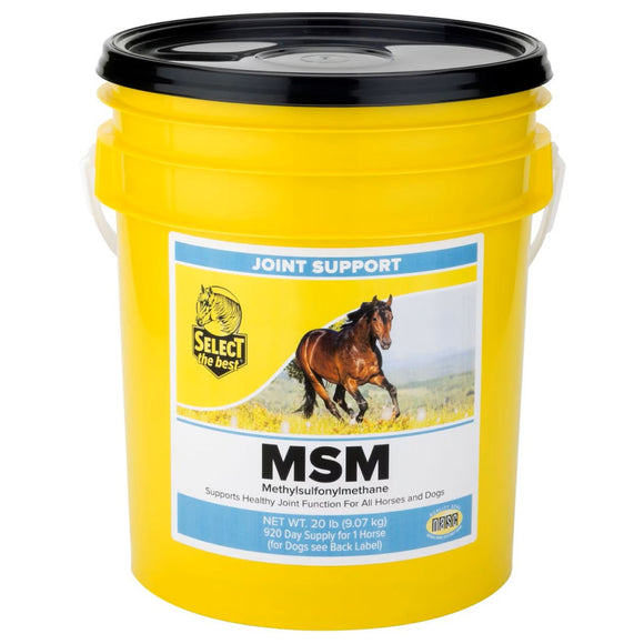 Select the Best MSM Joint Support for Horses - 20-lb (920 day supply) - Horse Vitamins & Supplements 4