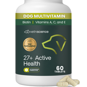 Senior 27+ Active Health Tablets for Dogs - Dog Supplements & Vitamins 1