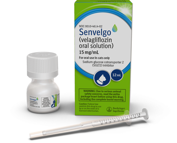 Senvelgo (velagliflozin) Oral Solution for Cats