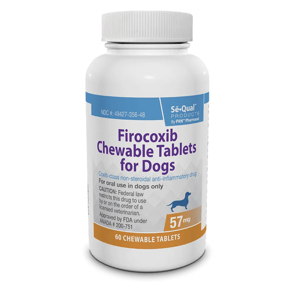 Sē●Qual™ Firocoxib Tablets for Dogs (60ct)