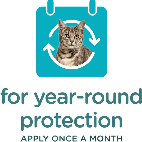 Sergeant’s Guardian Pro Flea & Tick Topical for Cats 6 lbs and over 3-month supply - Flea & Tick Collars 8