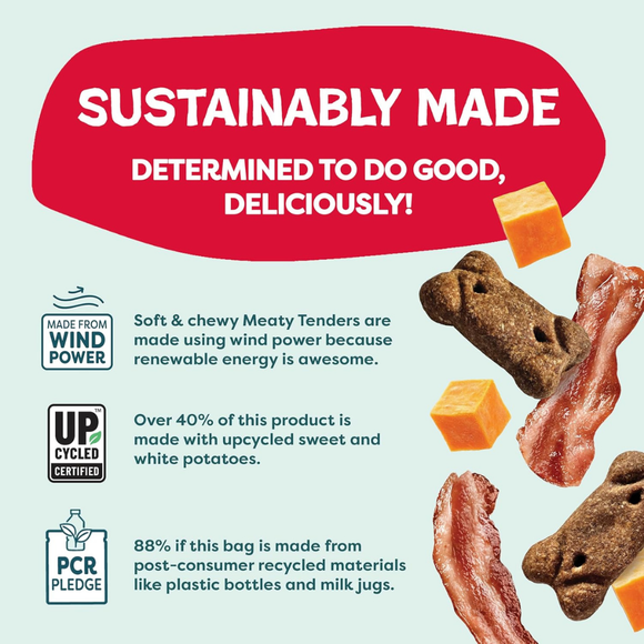 Shameless Pets Bacon Me Crazy Soft & Chewy Meaty Tenders Dog Treats (8 oz) - Dog Treats 6