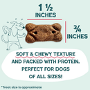 Shameless Pets Bacon Me Crazy Soft & Chewy Meaty Tenders Dog Treats (8 oz) - Dog Treats 3