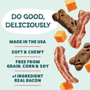 Shameless Pets Bacon Me Crazy Soft & Chewy Meaty Tenders Dog Treats (8 oz) - Dog Treats 2