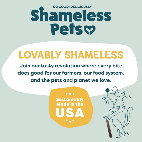 Shameless Pets Banana Bone-Anza Dental Sticks Treats For Dogs (7.2 oz) - All Dog Dental Care 7
