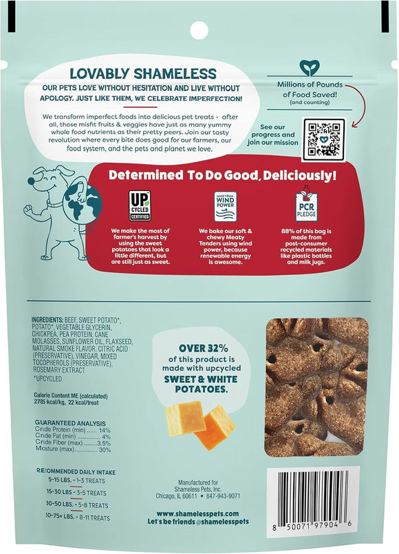 Shameless Pets Beef Up Soft & Chewy Meaty Tenders Dog Treats (8 oz) - Dog Treats 2