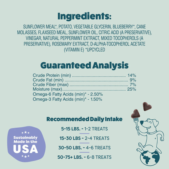 Shameless Pets Blueberried Treasure Soft Baked Treats For Dogs (6 oz) - Dog Treats 5