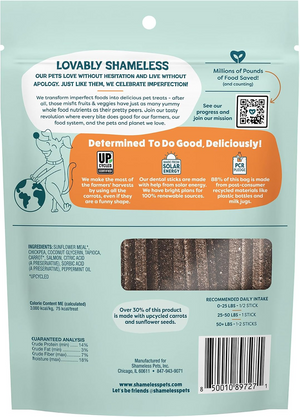 Shameless Pets Carrate Chomp Dental Sticks Treats For Dogs (7.2 oz) - All Dog Dental Care 2