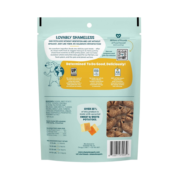 Shameless Pets Cheeky Chicken Soft & Chewy Meaty Tenders Dog Treats (8 oz) - Dog Treats 6