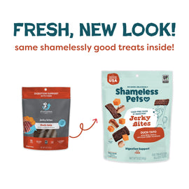 Shameless Pets Jerky Bites Duck-tato Flavor Treats For Dogs (5 oz) - Jerky Dog Treats 2