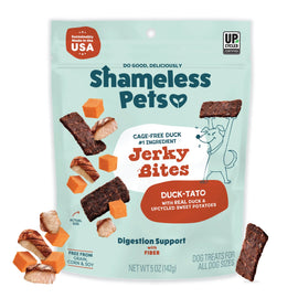 Shameless Pets Jerky Bites Duck-tato Flavor Treats For Dogs (5 oz) - Jerky Dog Treats 1