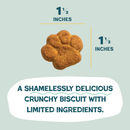 Shameless Pets Peanut Butter Split Crunchy Bites Dogs Treats (12 oz) - Dog Treats 3
