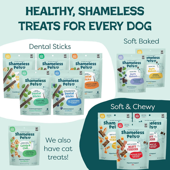 Shameless Pets Snack Mix Assorted Flavors Crunchy Bites Dogs Treats (10 oz) - Dog Treats 7