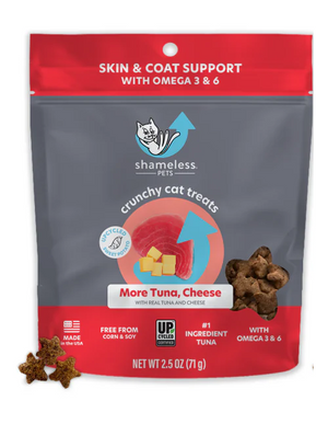 Shamless Pets More Tuna Cheese Crunchy Treats For Cats (2.5 oz) - Cat Biscuits & Crunchy Treats 1