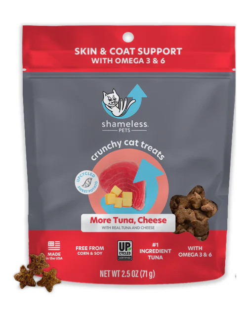 Shamless Pets More Tuna Cheese Crunchy Treats For Cats (2.5 oz) - Cat Biscuits & Crunchy Treats 1