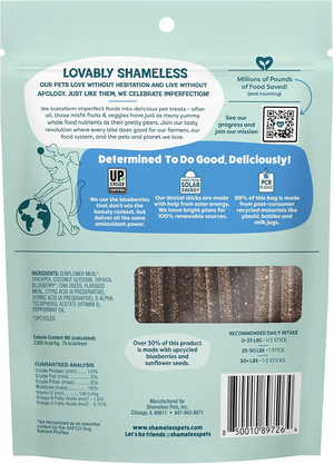 Shamless Pets The Tooth Berry Dental Sticks Treats For Dogs (7.2 oz) - Dog Dental Chews & Treats 2