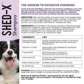 Shed-X Shed Control Shampoo for Dogs (16 oz)