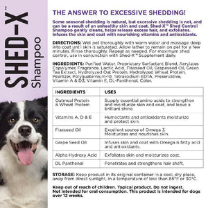 Shed-X Shed Control Shampoo for Dogs (16 oz)