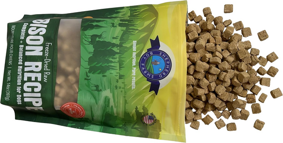 Shepherd Boy Farms Bison Recipe Freeze Dried Dog Food (14 oz) - Freeze-Dried Dog Food 8