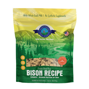 Shepherd Boy Farms Bison Recipe Freeze Dried Dog Food (14 oz) - Freeze-Dried Dog Food 1