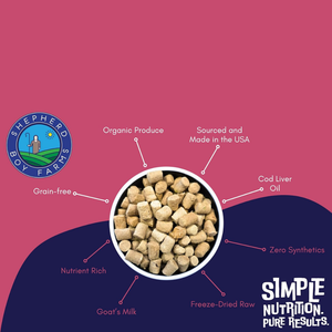 Shepherd Boy Farms Chicken Recipe Freeze Dried Cat Food (12 oz) - Freeze-Dried Cat Food 2
