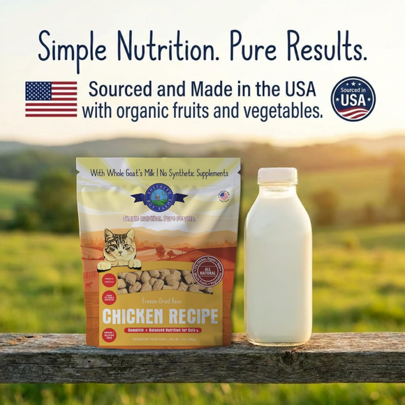 Shepherd Boy Farms Chicken Recipe Freeze Dried Cat Food (12 oz) - Freeze-Dried Cat Food 5