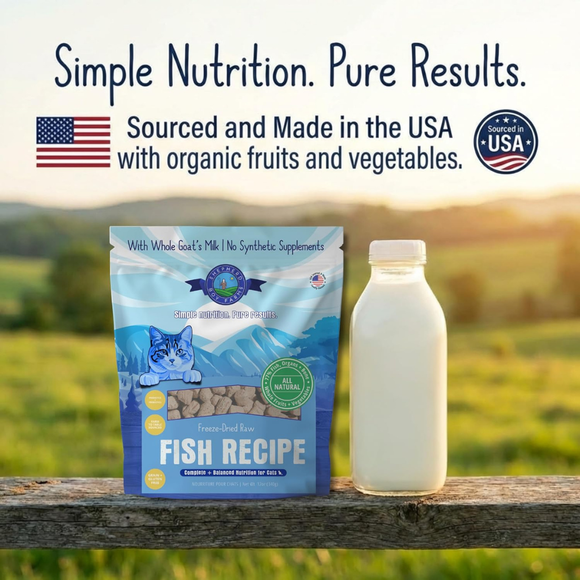 Shepherd Boy Farms Fish Recipe Freeze Dried Cat Food (12 oz) - Freeze-Dried Cat Food 4